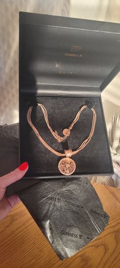 Newbridge x Guinness 2015 Limited Edition Rose Gold Necklace