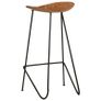 Bar Stools 2 pcs Solid Acacia Wood Image 5