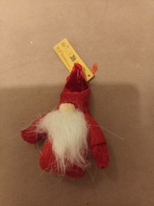 Hanging christmas gnome