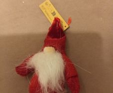 Hanging christmas gnome