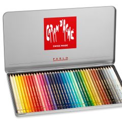 Caran dAche Pablo Colour Pencils (40 in a Metal Box)