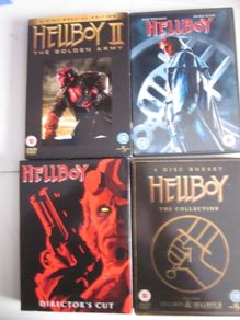 Four  Hellboy DVD's (11 discs)
