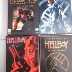 Four  Hellboy DVD's (11 discs)
