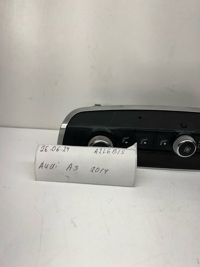 Audi A3 2014 Heater Control Sportback 8v Heater Panel Air Con 8v0820043 A2l6b1s
