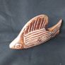 Two Stone Carved  Fish & a Stone Carved Bud Vase Image 8