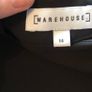 Warehouse black chiffon blouse - sz 14 Image 5