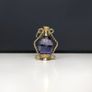 Vintage 9ct Gold Purple Crystal Lantern Charm / Pendant - 5 grams Image 2