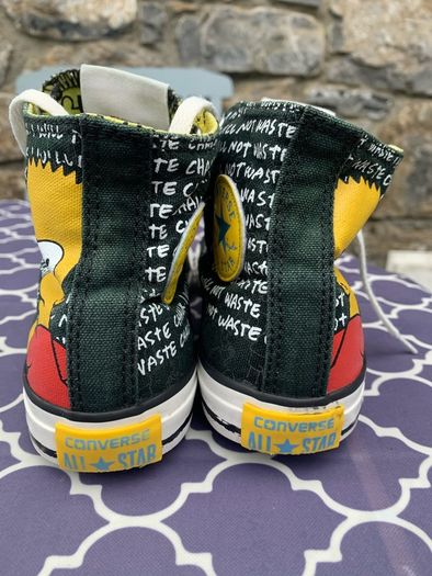 'The Simpson's' converse boots
