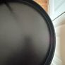 IKEA BURVIK Side Table black Portable Tray Table Handle. Image 4