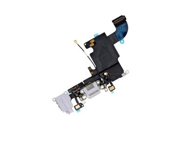 For iPhone 6s 4.7" Charging Dock Port Connector Headphone Jack Mic Flex Grey New - FHT17IPCP
