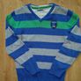 Blue/ Grey Jumper. Age 6-7 Image 2