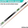 NEW SALE | Pool Cue Stick - 58 inch Canadian Maple Professional Billiard Pool Stick Image 5