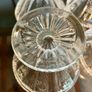 1950s Art Deco Vintage Pressed Glass Dishes Footed Set Of 6 1950 Image 8