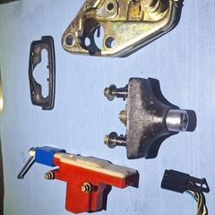 BMW e30 boot lock assembly