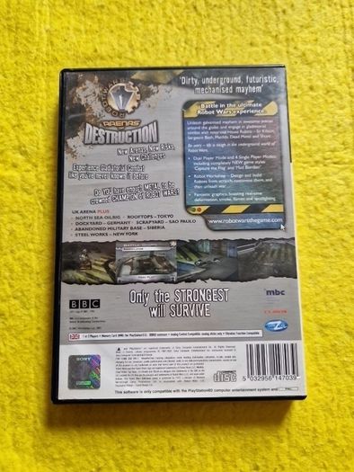 Robot wars Arenas of Destruction PlayStation2 ps2 games Original