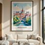Budapest Wall Art Print, Travel Art Poster Image 8