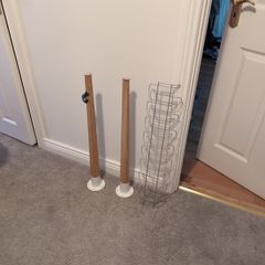 IKEA Bamboo Legs and Cable management