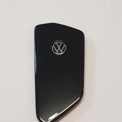 Genuine VW Golf Mk 8 VIII ID3 ID4 Key Fob Battery Back Cover 2021- On Piano Black Gloss New