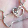 Vintage Sterling Silver 925 Box Bangle L-7,5" Image 2