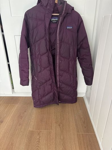 patagonia jacket (mid length) purple women's xs