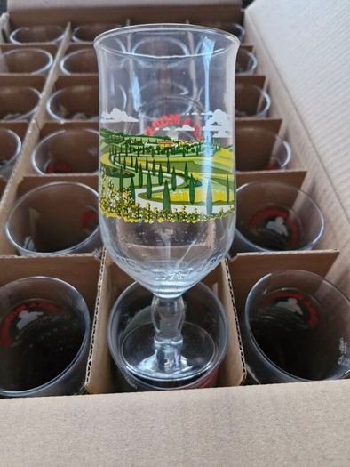 New Branded Moretti Pint Glasses