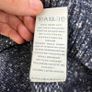 Curated Utility Stockholm Men's XL Navy Blue White Knitted Crew Neck Sweater Image 8