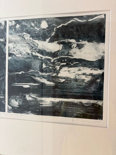 fine art print titled World's Edge (Storm Clouds over Bolus) 2013 by Eilish McCann
