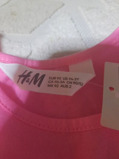 girls pink dress from h&m