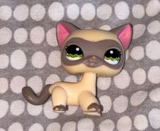 littlest pet shop (LPS) Rare shorthair cat #1116 Authentic!!