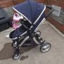 Egg pram 3-piece set in navy Image 7