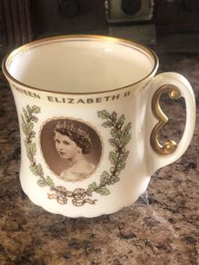 Royal Doulton Queen Elizabeth II 1953 Coronation Mug