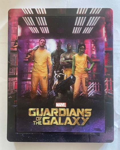 Guardians of the Galaxy blu ray & 3D steelbook