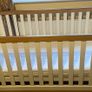 Nested NOA Cot Bed with Mamas and Papas Premium Dual Core Mattress Image 4