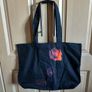 NEW Tote bag with poppy flower ORGANEK Image 3