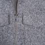 Zara Grey Textured Cropped Zip Up Jacket Size S Image 4