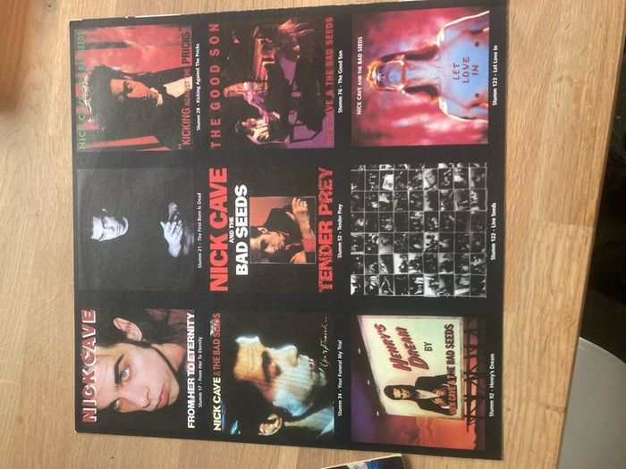 Nick Cave Murder Ballads 1996 pressing