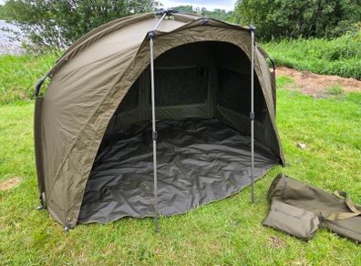 Fox frontier xd bivvy with vapour peak