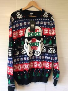 Star Wars Christmas Jumper. Official Star Wars Merch. Brand New With Tags. Collect In Dublin Or Receive Via Post.