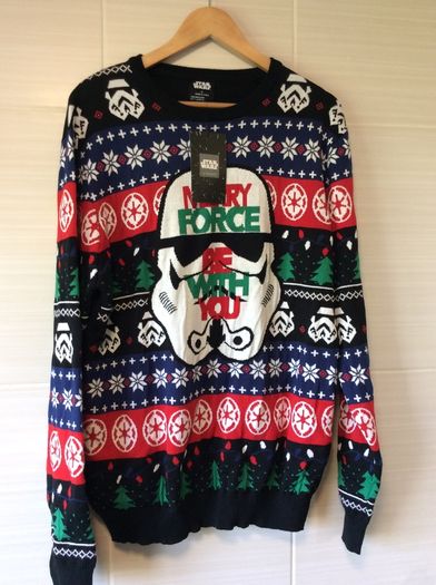 Star Wars Christmas Jumper. Official Star Wars Merch. Brand New With Tags. Collect In Dublin Or Receive Via Post.