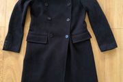 Woman's Jigsaw black coat size 10 , EU 38