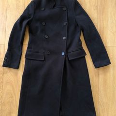 Woman's Jigsaw black coat size 10 , EU 38