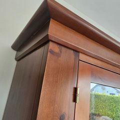 unit display lockable, 47 inches wide. 17 inches deep . 77 inches high