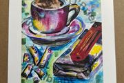 A Colorful Afternoon - Print Of Original Artwork
