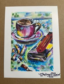 A Colorful Afternoon - Print Of Original Artwork