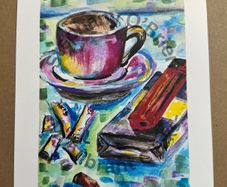 A Colorful Afternoon - Print Of Original Artwork