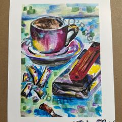 A Colorful Afternoon - Print Of Original Artwork