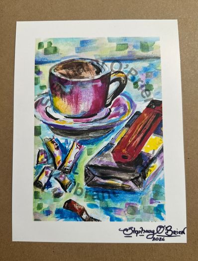 A Colorful Afternoon - Print Of Original Artwork