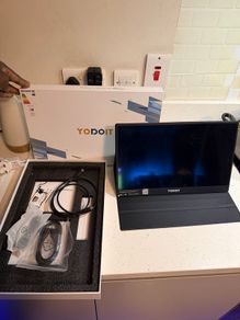 YODOIT 15.6-inch FHD Portable Monitor + Cables