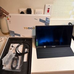 YODOIT 15.6-inch FHD Portable Monitor + Cables