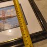 Framed Vintage Golden Gate Bridge Lithograph Print. Image 6